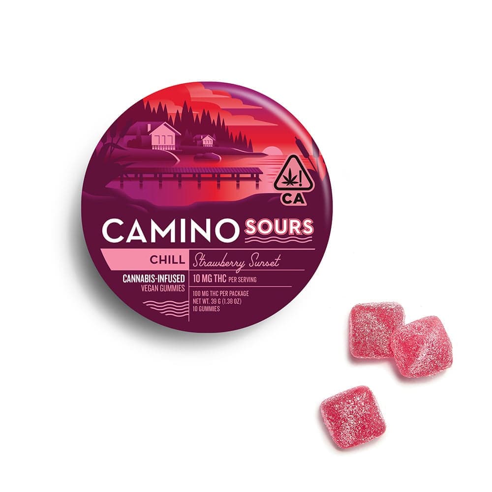 Strawberry Sunset Edibles by Camino - Kiva, $17.00