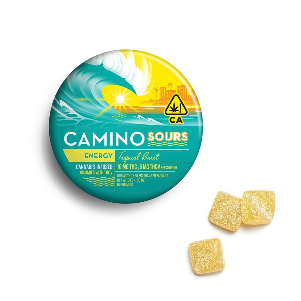 2:1 Tropical Burst THCV Edibles by Camino - Kiva, $19.00