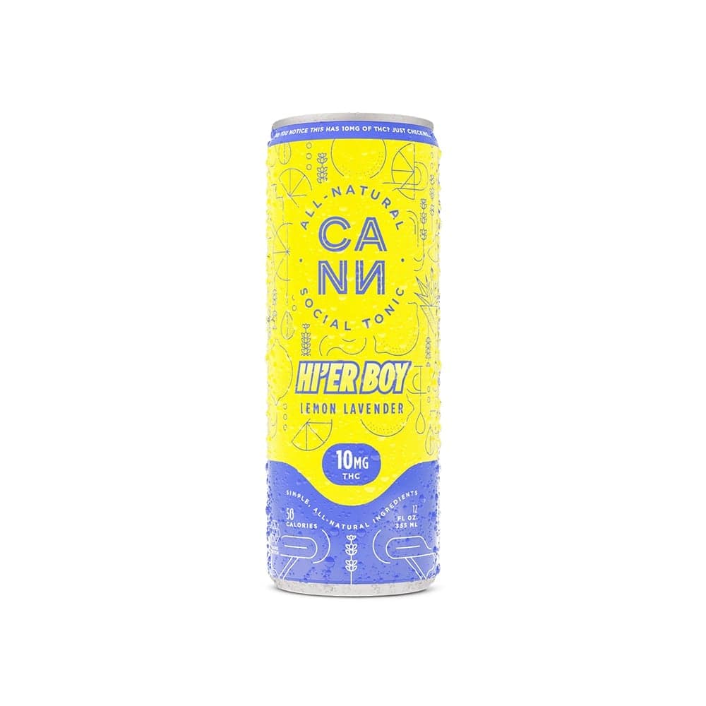 CANN Beverages Lemon Lavender Cann Beverage Hi'er Boys - 4 Pack 12 oz Beverages cannabis