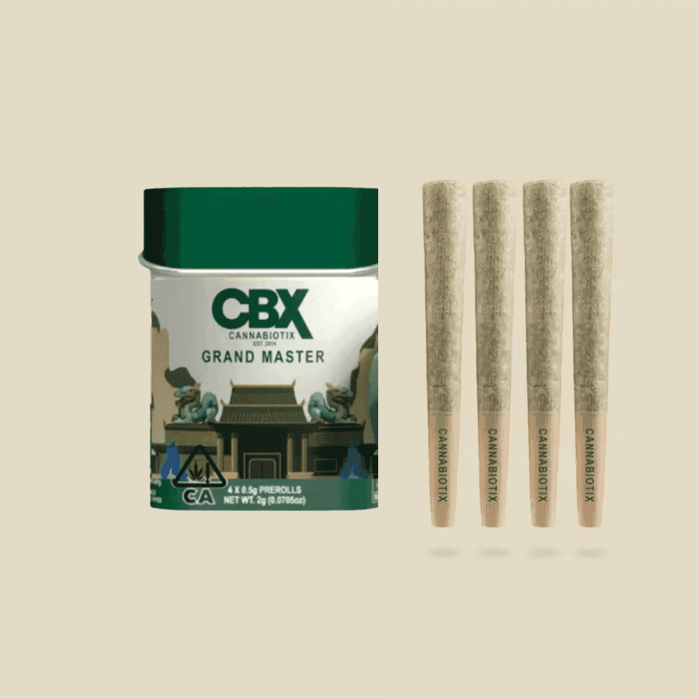 CBX Grand Master Prerolls - 4 Pack 2 Grams Pre-Rolls cannabis