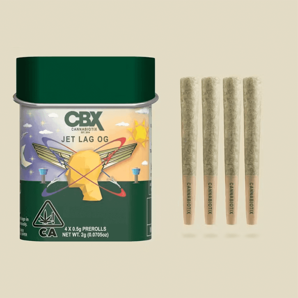 CBX Jet Lag OG Preroll - 0.75 Grams Pre-Rolls cannabis