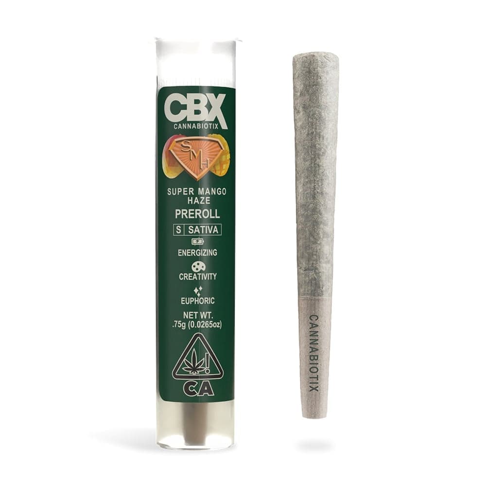 CBX Super Mango Haze Preroll - 0.75 Grams Pre-Rolls cannabis