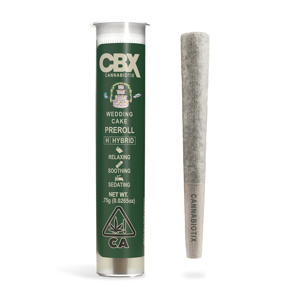 CBX Wedding Cake Preroll - 0.75 Grams Pre-Rolls cannabis