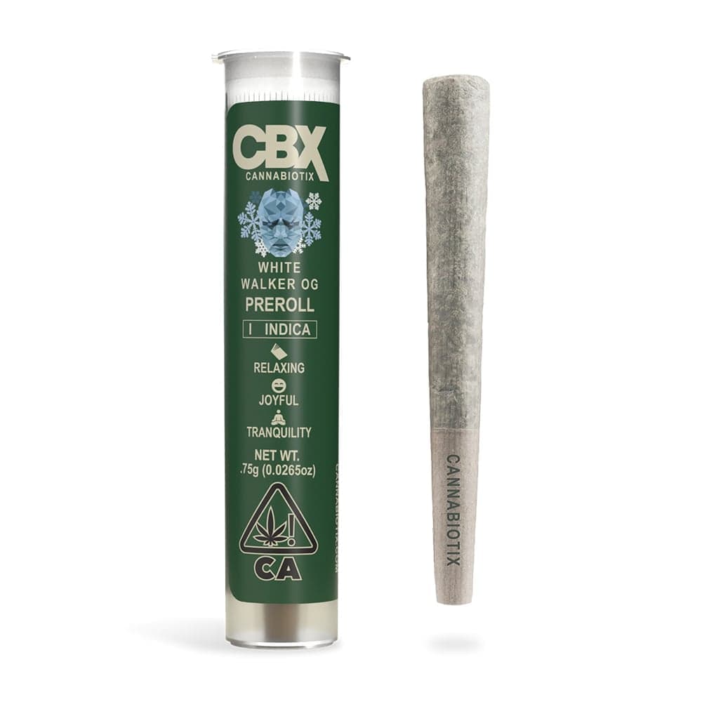 CBX White Walker OG Preroll - 0.75 Grams Pre-Rolls cannabis