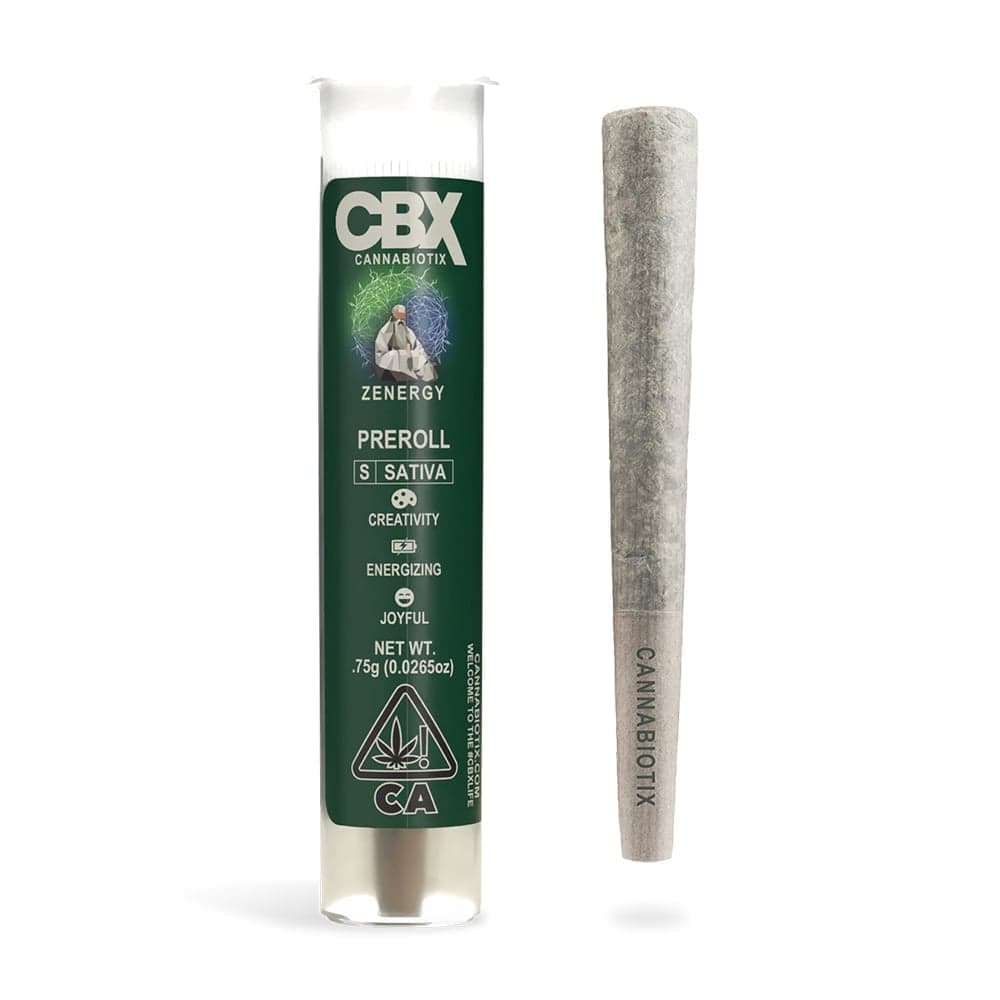 CBX Zenergy Preroll - 0.75 Grams Pre-Rolls cannabis