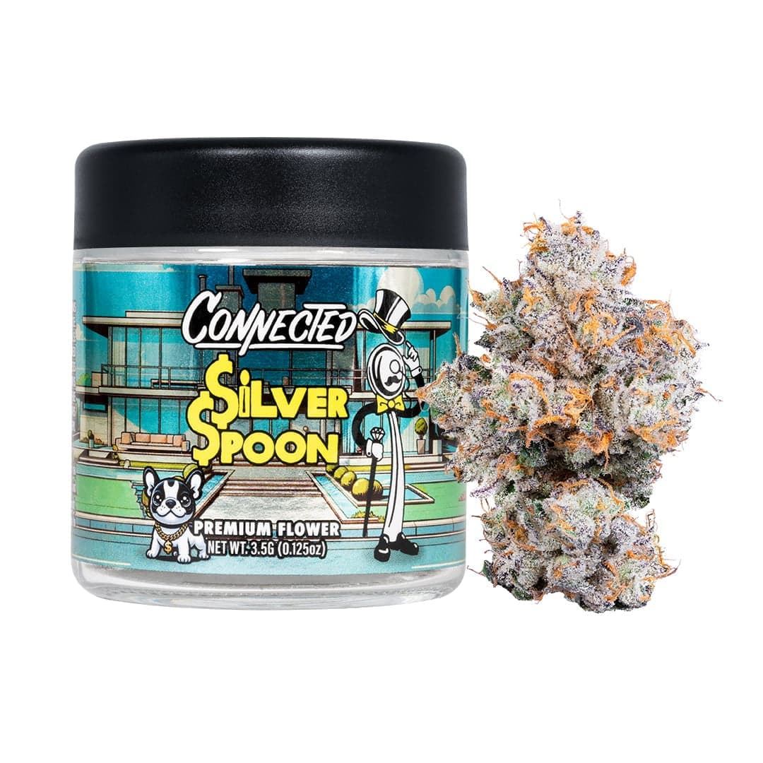 Silver Spoon Flower by Connected, $110.00