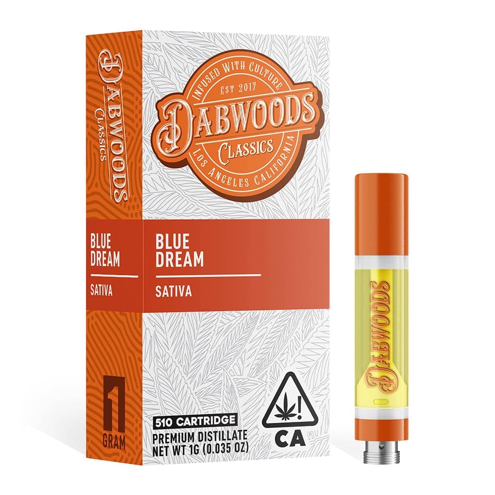 Dabwoods Premium Cannabis Blue Dream Dabwood Cart - 1 Gram Vape Carts cannabis