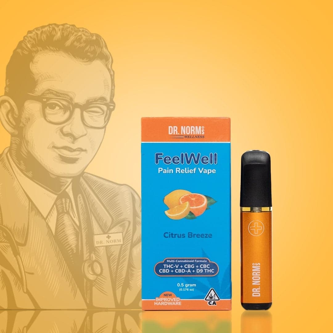 Dr. Norm's 1050mg FeelWell Pain Relief Tablets Tinctures cannabis