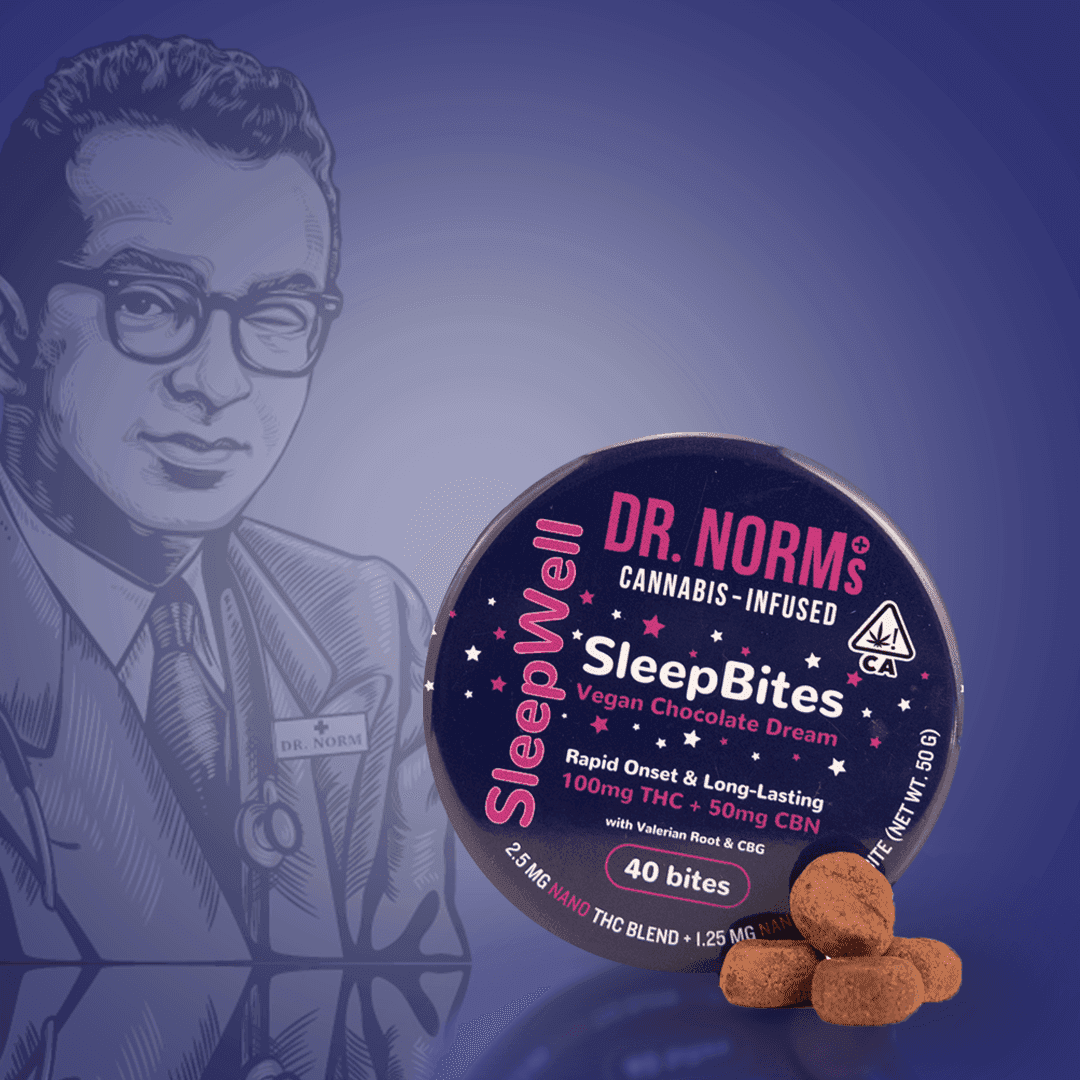 Dr. Norm's Chocolate Bites - 100 mg Edibles cannabis