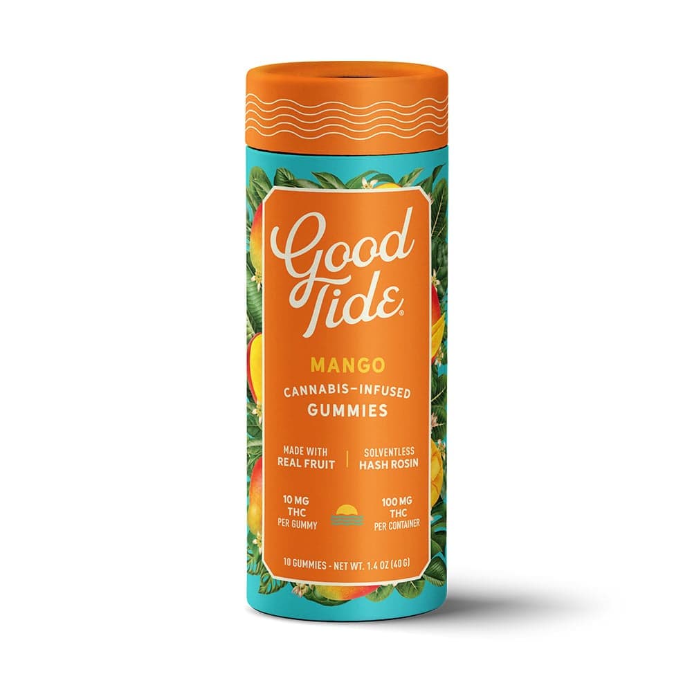 Good Tide Mango Gummies - 100 mg Edibles cannabis
