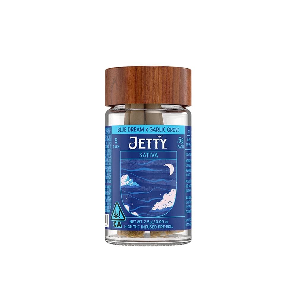 Jetty Extracts Maui Wowie x Blue Dream High THC Jetty Extract Infused Preroll - 1 Gram Pre-Rolls cannabis