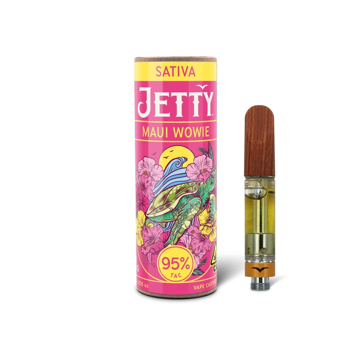 Jetty Extracts Maui Wowie Sativa Jetty Vapes - 1 Gram Vape Carts cannabis