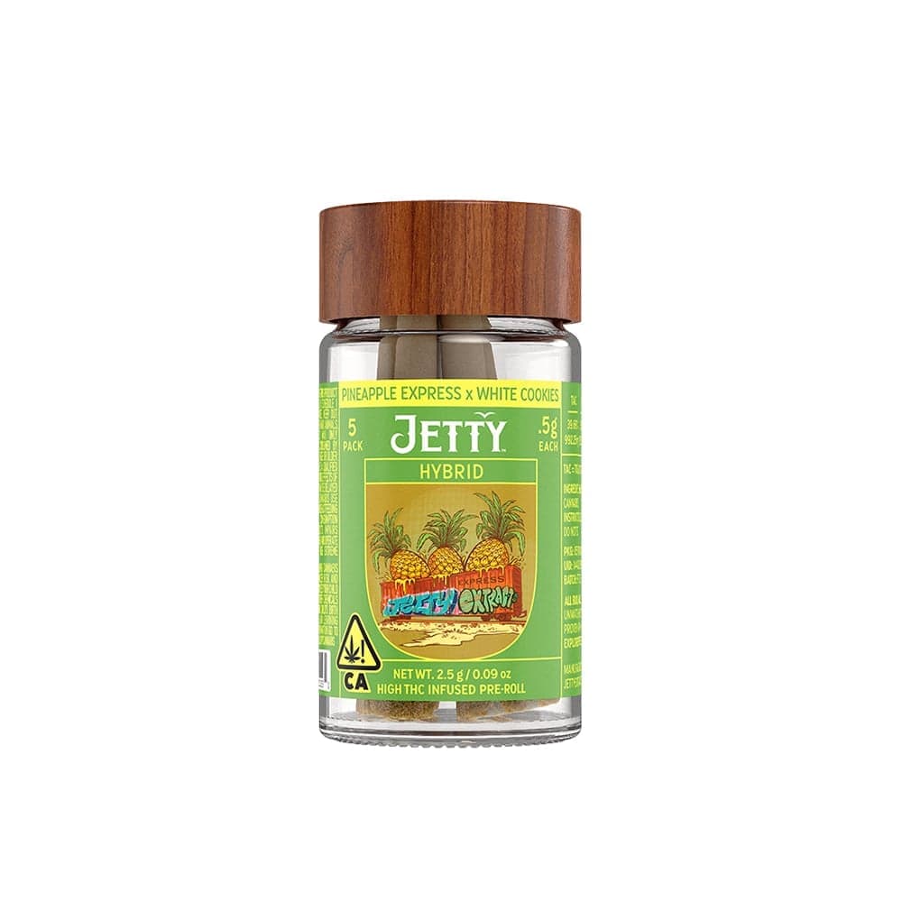 Jetty Extracts Pineapple Express x Royal Cherry High THC Jetty Extract Infused Preroll - 1 Gram Pre-Rolls cannabis