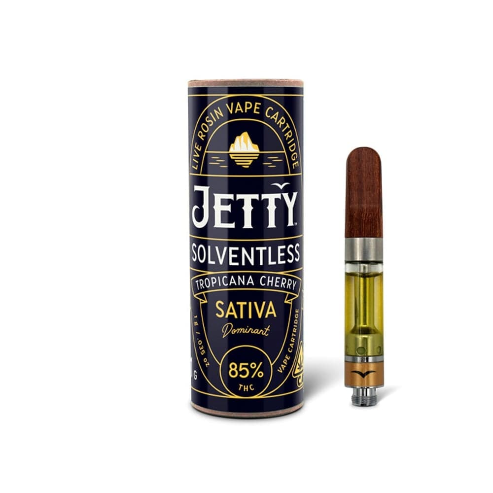 Jetty Extracts Tropicana Cherry Unrefined LR by Jetty Vapes - 1 Gram Vape Carts cannabis
