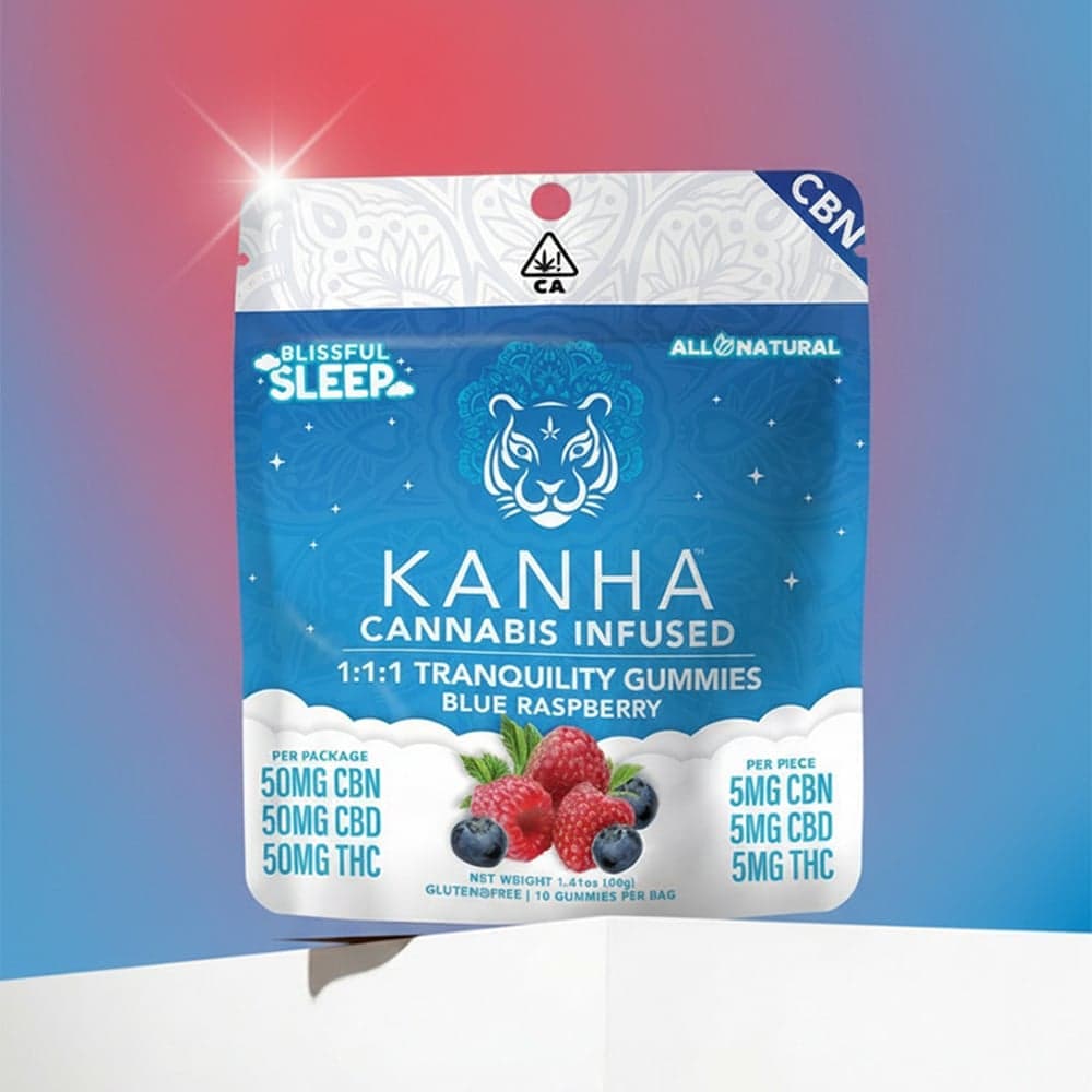 CBN Tranquility Edibles by Kanha, $20.00