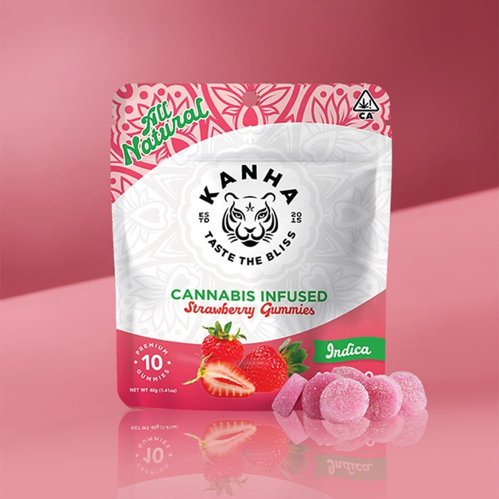 Kanha Strawberry - 100 mg Edibles cannabis