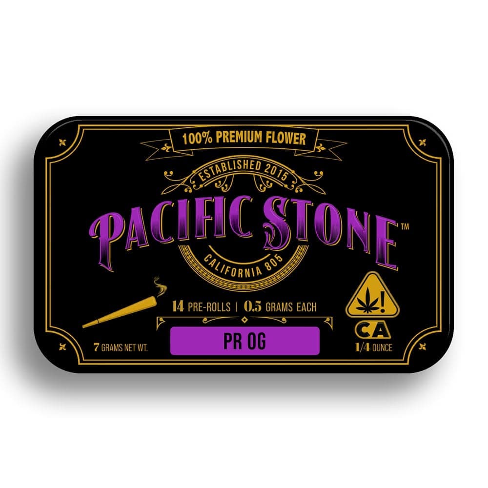 Pacific Stone PR OG Slims Prerolls - 20 Pack 7 Grams Pre-Rolls cannabis