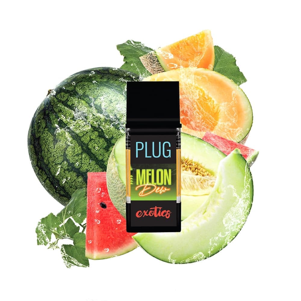 Plug n' Play Melon Dew Disposable Vape - 1 Gram Vape Carts cannabis