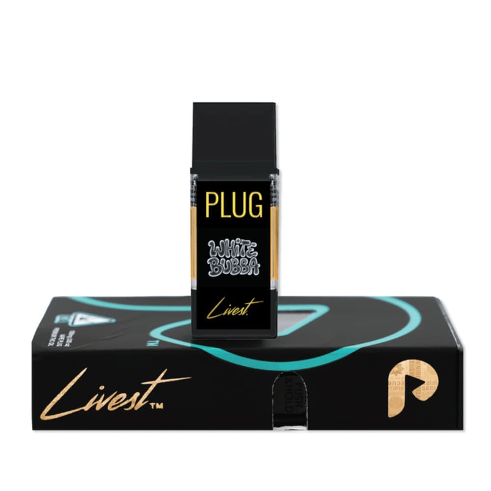 White Bubba Vape Carts by Plug n' Play, $40.00