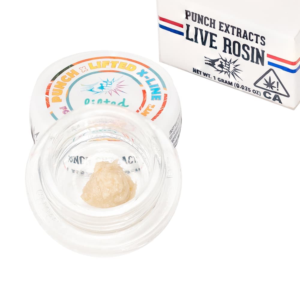 Punch Extracts Forbidden Gushmintz T4 Live Rosin Concentrate - 1 Gram Concentrates cannabis