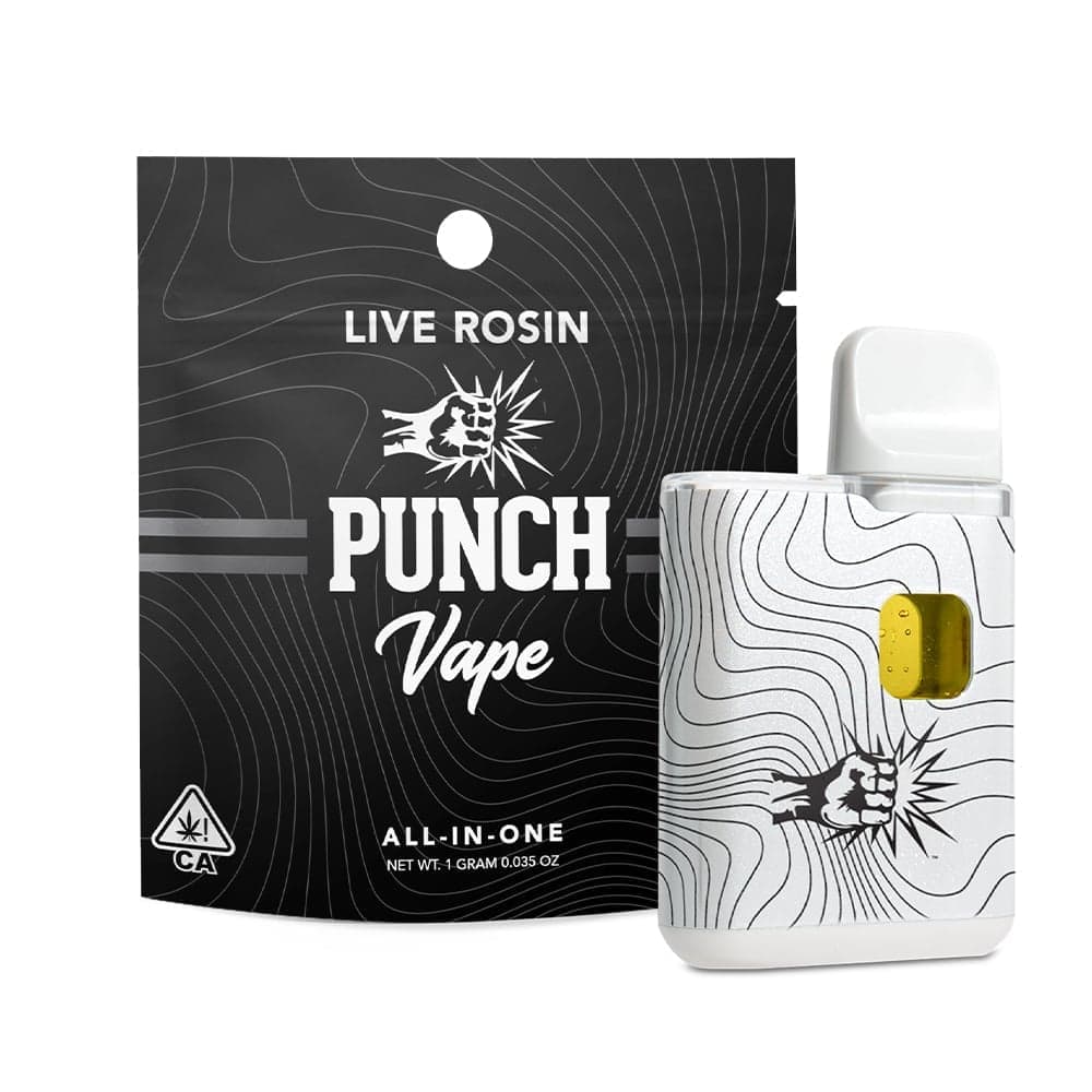 Punch Extracts Peel Out AIO Rosin Punch Vapes - 1 Gram Vape Carts cannabis