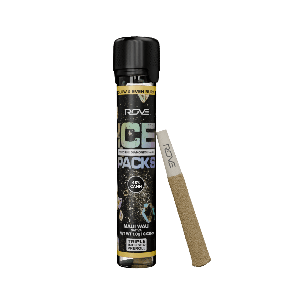 ROVE Maui Waui Ice Packs Prerolls - 5 Pack 2.5 Grams Pre-Rolls cannabis