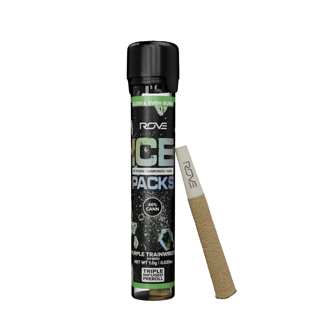 ROVE Purple Trainwreck Infused Preroll - 1 Gram Pre-Rolls cannabis