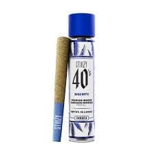 Stiiizy Biscotti 40's Infused Prerolls - 5 Pack 2.5 Grams Pre-Rolls cannabis