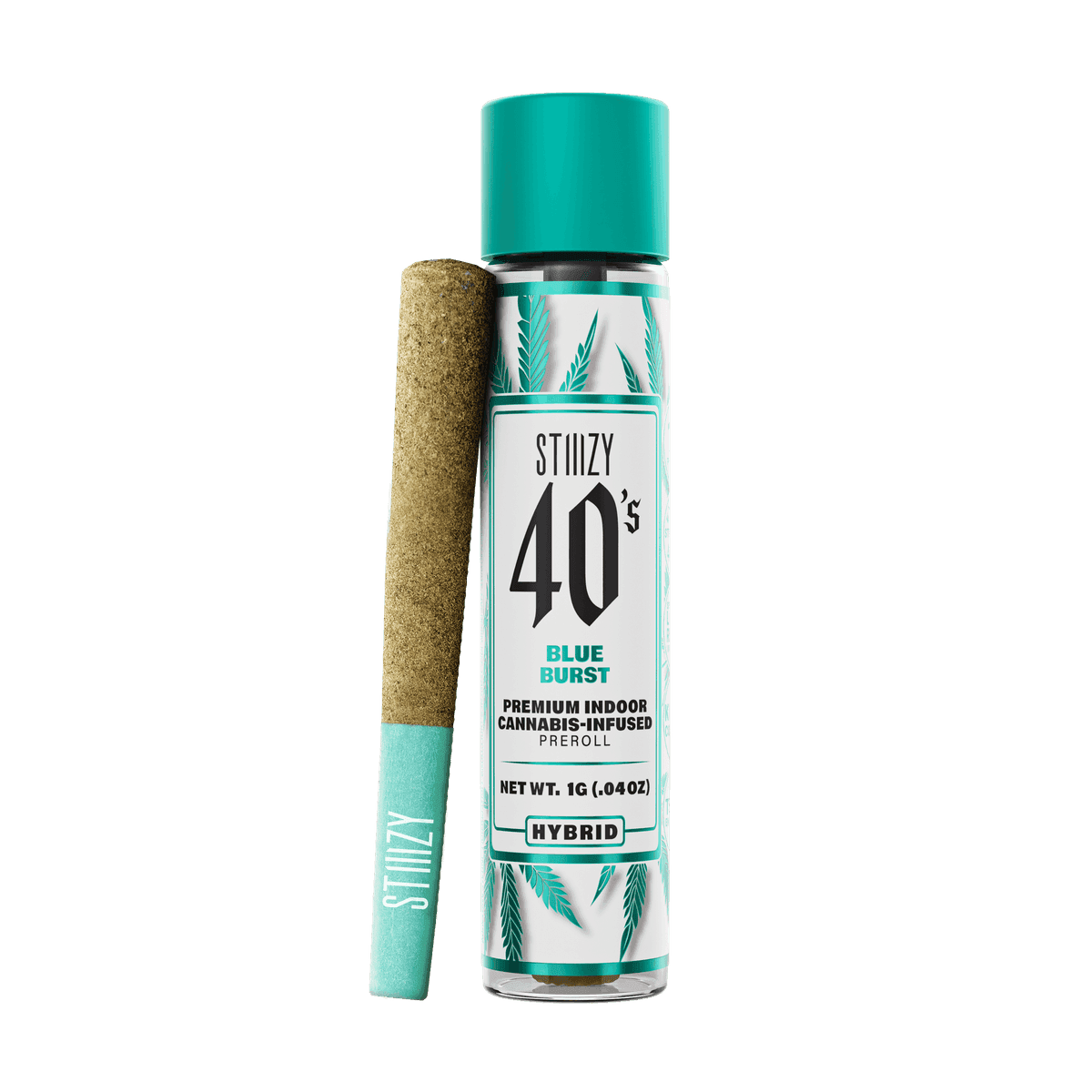 Stiiizy Blue Burst Infused Blunts - 5 Pack 2.5 Grams Pre-Rolls cannabis