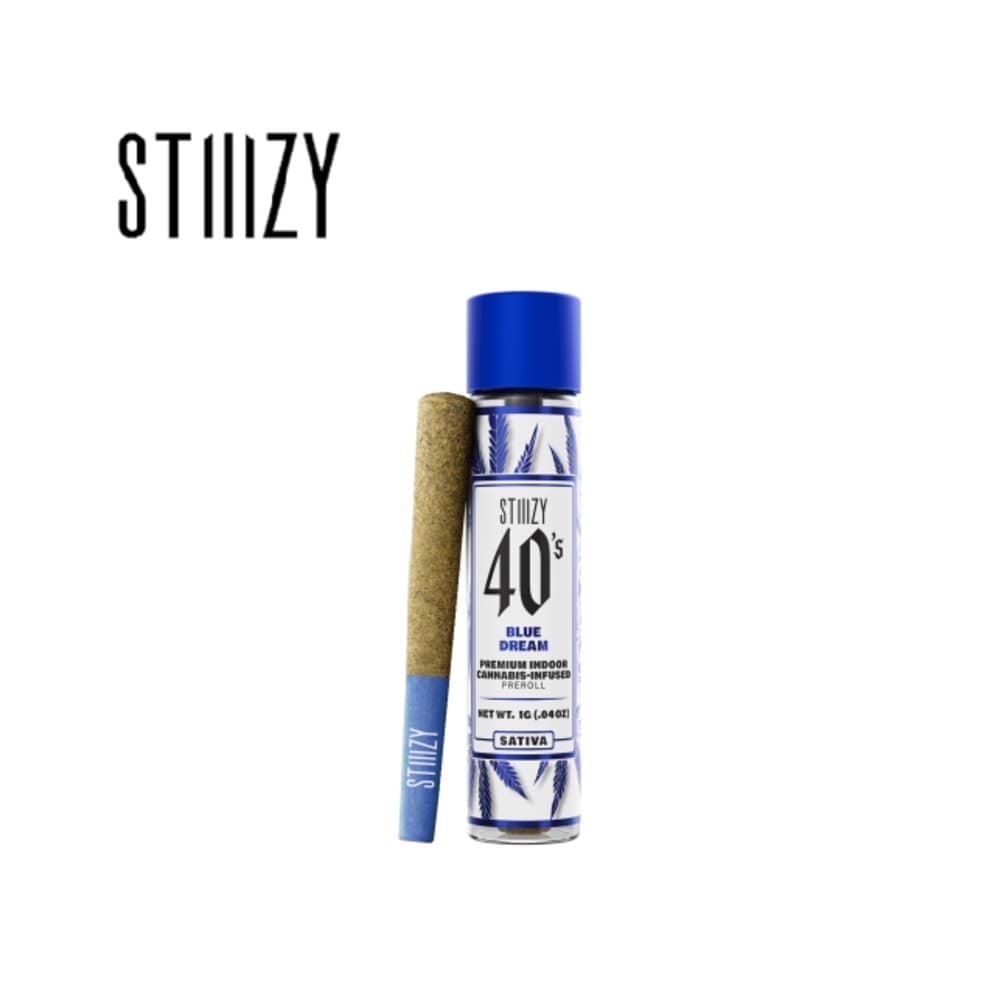 Stiiizy Blue Dream Infused Blunts - 5 Pack 2.5 Grams Pre-Rolls cannabis