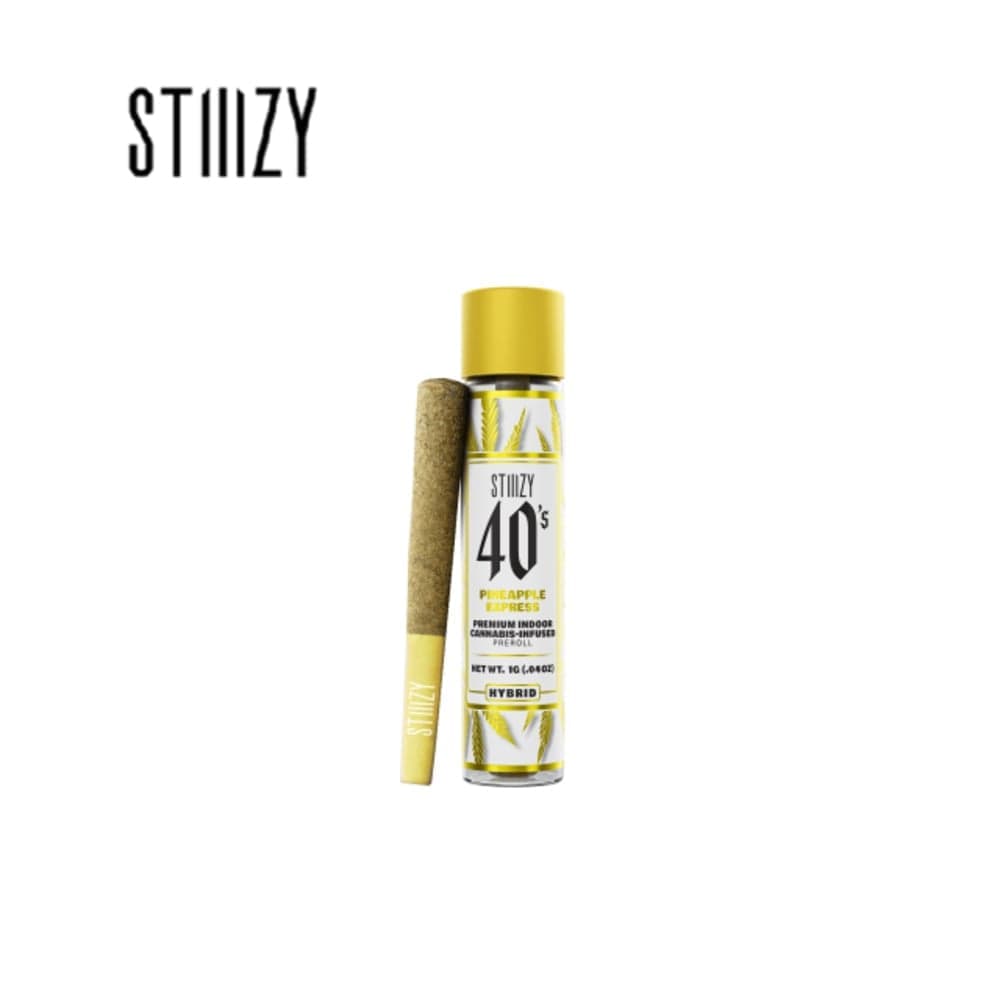 Stiiizy Pineapple Express Infused Blunts - 5 Pack 2.5 Grams Pre-Rolls cannabis
