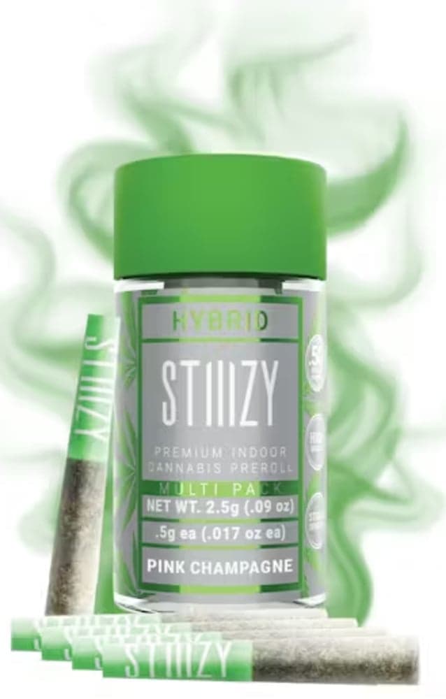 Stiiizy Pink Champagne Naked Preroll - 1 Gram Pre-Rolls cannabis