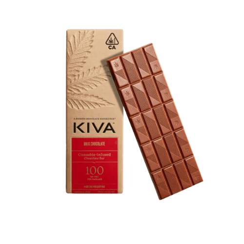 Kiva S'mores Chocolate Bars - 100 mg Edibles cannabis