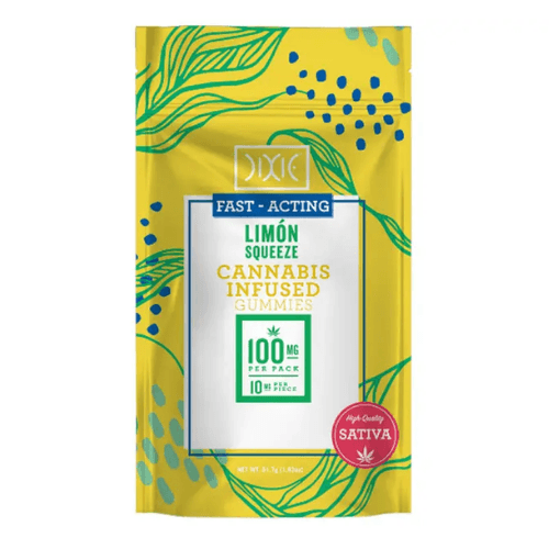 Limon Squeez Edibles by Dixie Brands, $12.00