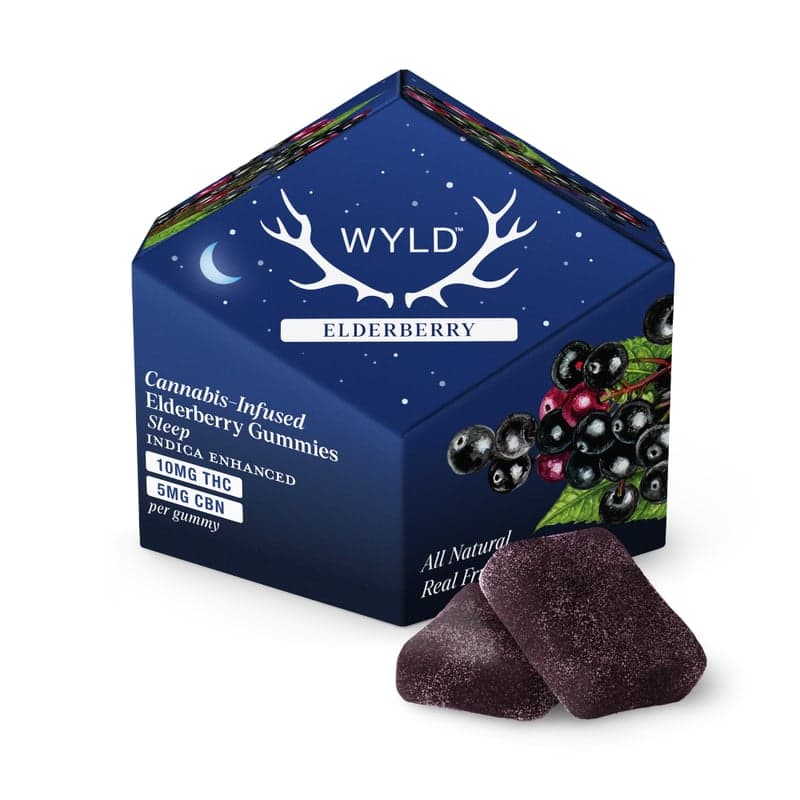 Elderberry CBN Edibles by Wyld, $22.00