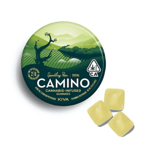 1:3 Sparkling Pear CBD by Camino - Kiva, $19.00