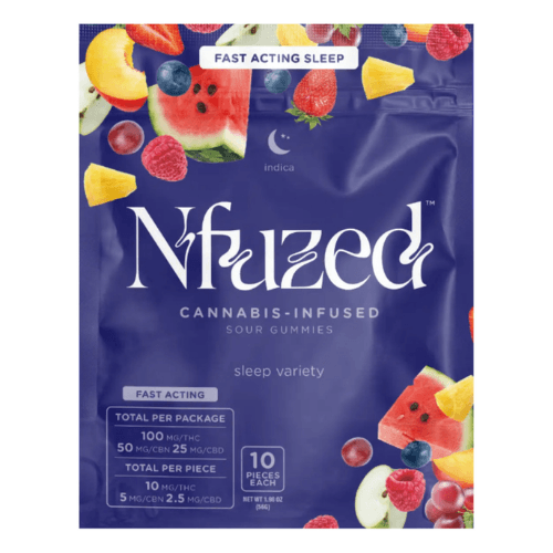 100mg Gummies NFuzed Edibles by NFuzed, $15.00