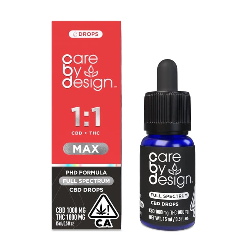 1:1 15ml Tincture by Care by Design, $43.00