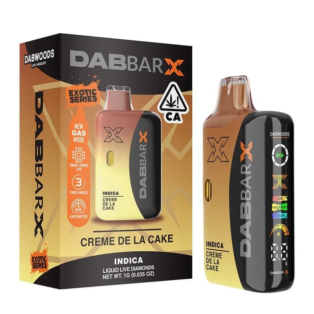 Creme de la Cake by Dabwoods Premium Cannabis, $40.00