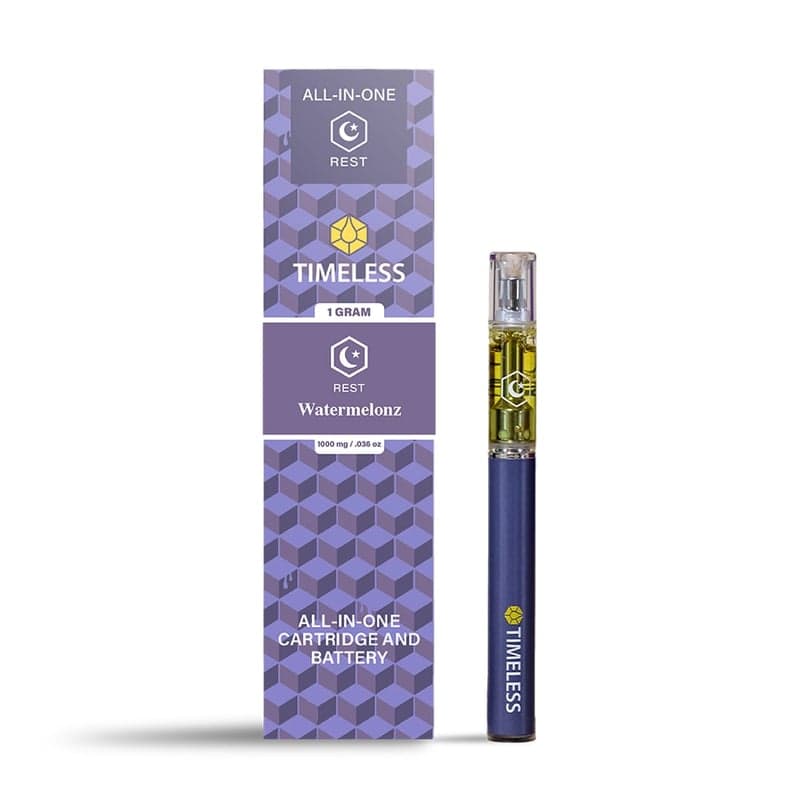 Watermelon Z Vape Carts by Timeless, $6.00