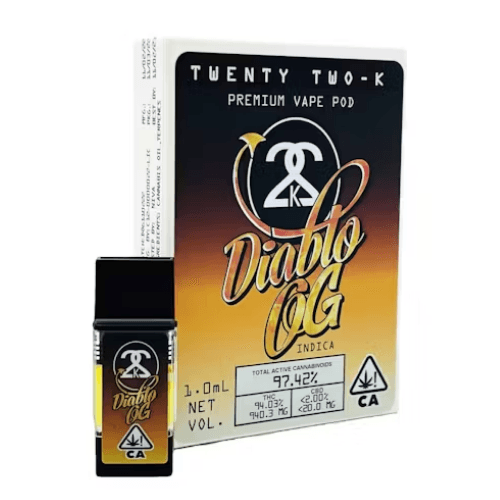 22K Headband OG LR Vape - 1 Gram Vape Carts cannabis