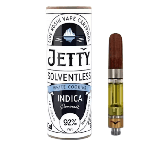 Jetty Extracts Tangie Cookie Burger Solventless Jetty Vapes Cart - 1 Gram Vape Carts cannabis