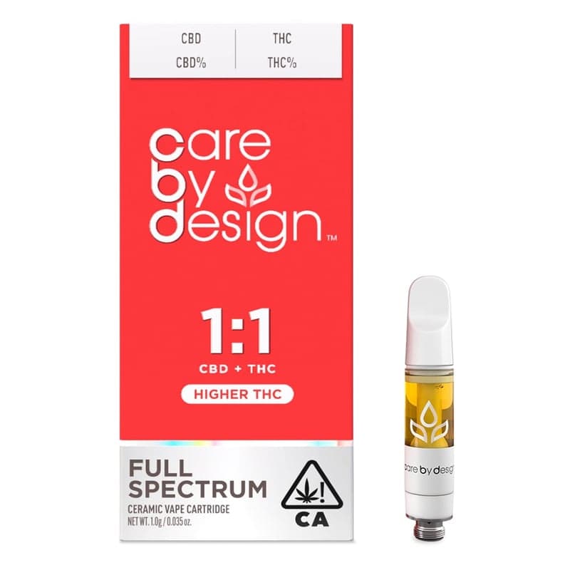 8:1 Vape Carts by Care by Design, $42.00