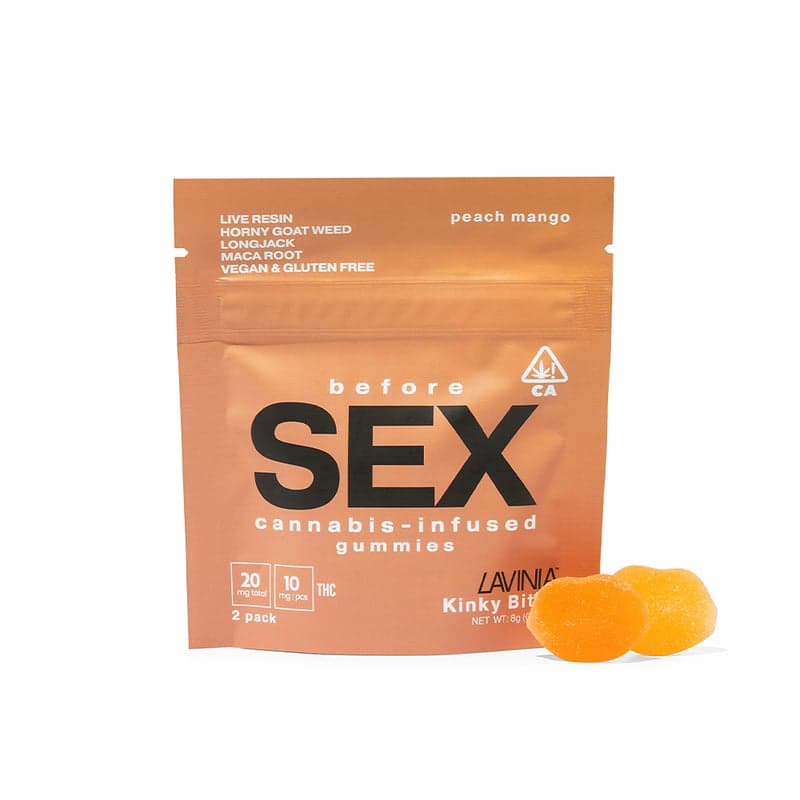 Before Sex Peach Mango Edibles by Lavinia, $8.00