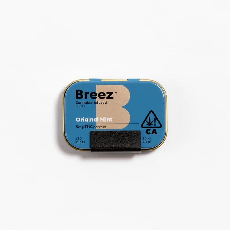 Original Mint Hybrid Edibles by Breez, $20.00