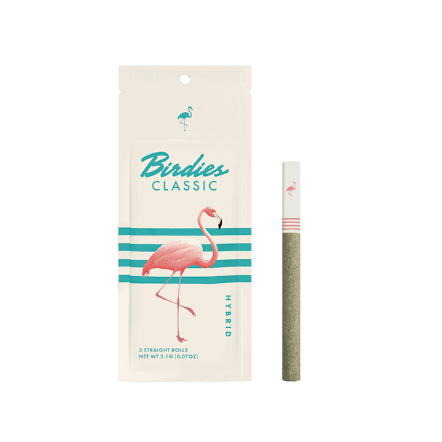 Hybrid Ultra Pre-Rolls by Birdies, $15.00
