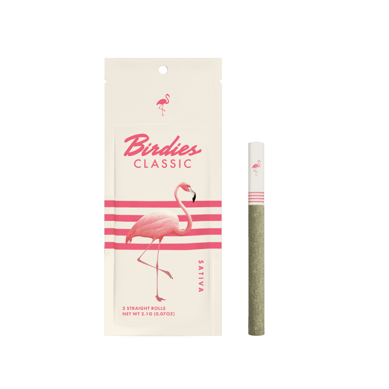 Sativa Classic Pre-Rolls by Birdies, $11.00