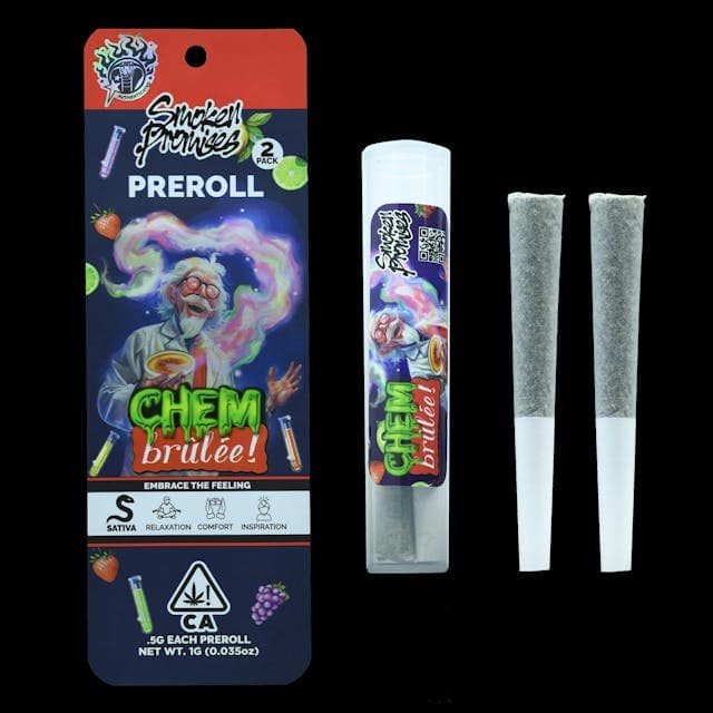 Midnight Lemonade Pre-Rolls by Smoken Promises, $9.00