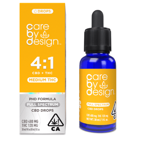 40:1 30ml Tincture by Care by Design, $69.00