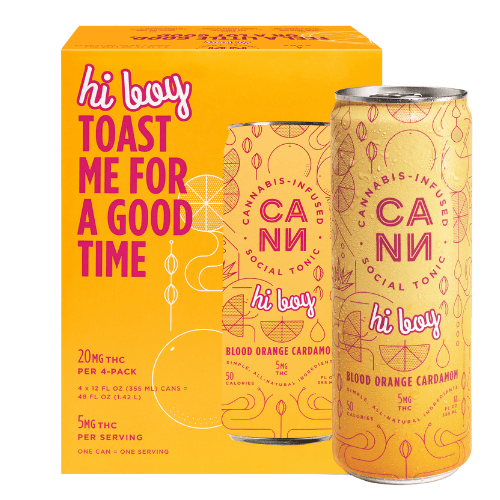 Blood Orange Cardamom Beverages by CANN Beverages, $25.00